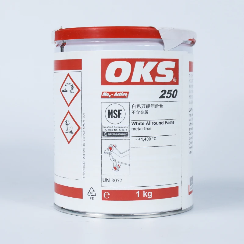 Original OKS 250 White Allround Paste Metal-Free High Temperature Grease White Grease Heavy Duty
