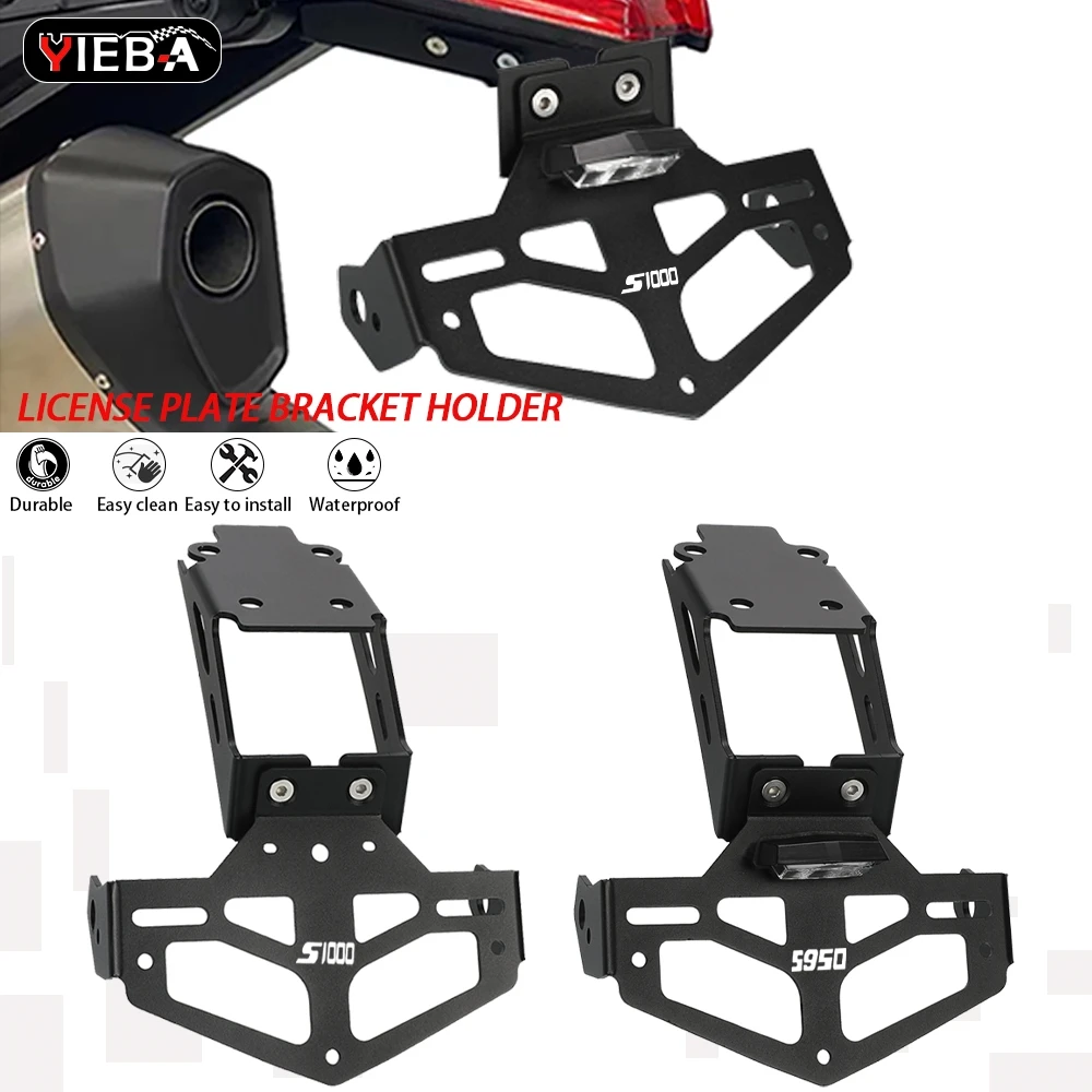 

For SUZUKI GSX-S950 GSX-S1000 2022-2027 GSX S 950 1000 GSXS YIEBA License Plate Holder Mount Light Fender Eliminator Tail Tidy