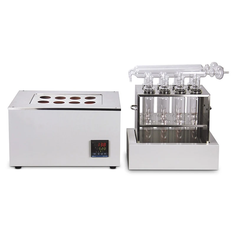 go yojo KDN-08C Kjeldahl China Double-shell Control Electric Digital in frared Digestive Furnace 600C Max Temp 1 Heating