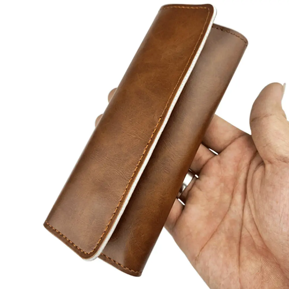 まつげピンセット Pu ポーチ防塵耐摩耗性収納袋つけまつげエクステンションツールクリップオーガナイザーメイクアップアクセサリー