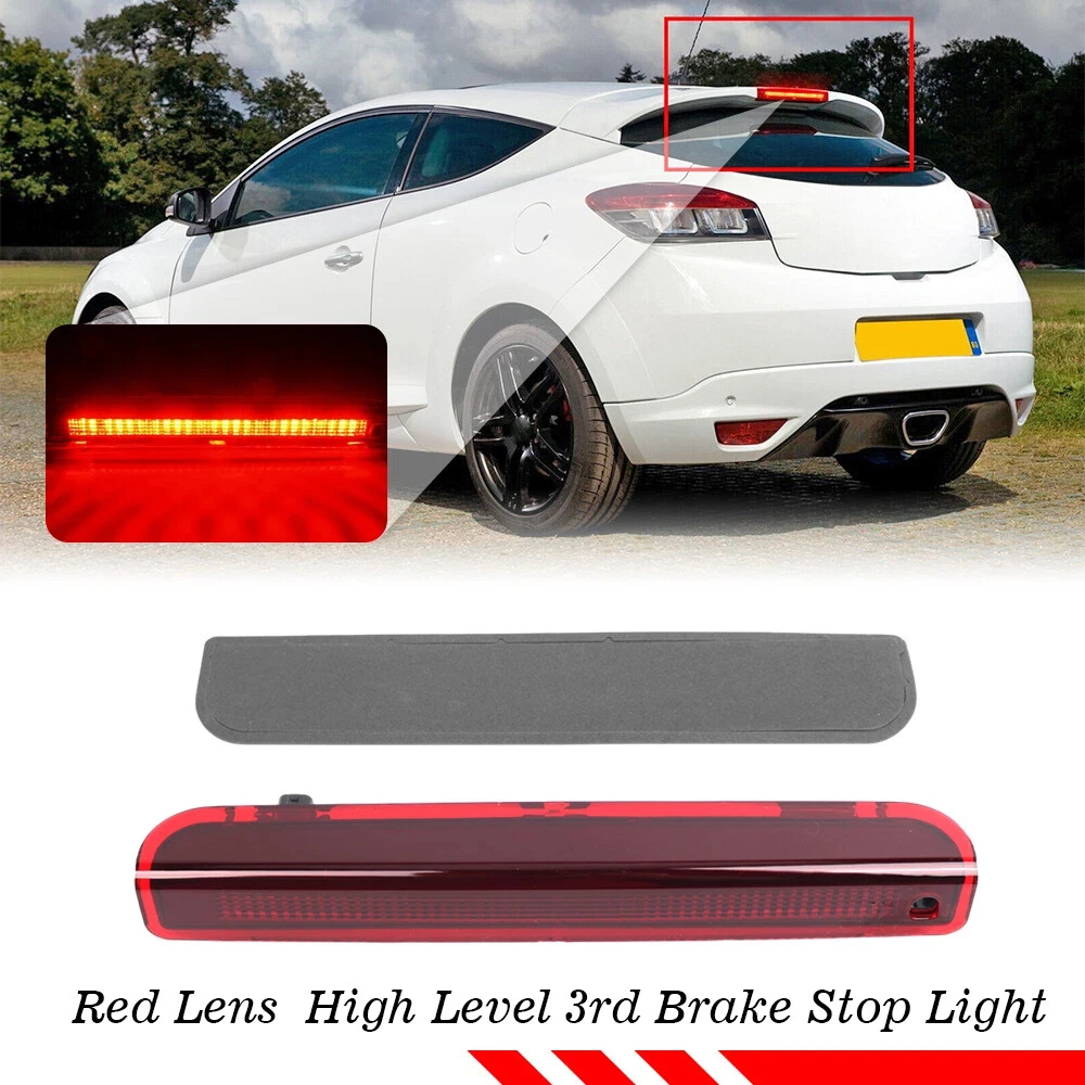 

For Renault Megane MK3 Hatchback 2008-2016 265900006R High Mount Stop Lamp Red LED Brake Warning Lamp LED High Mount Stop Light