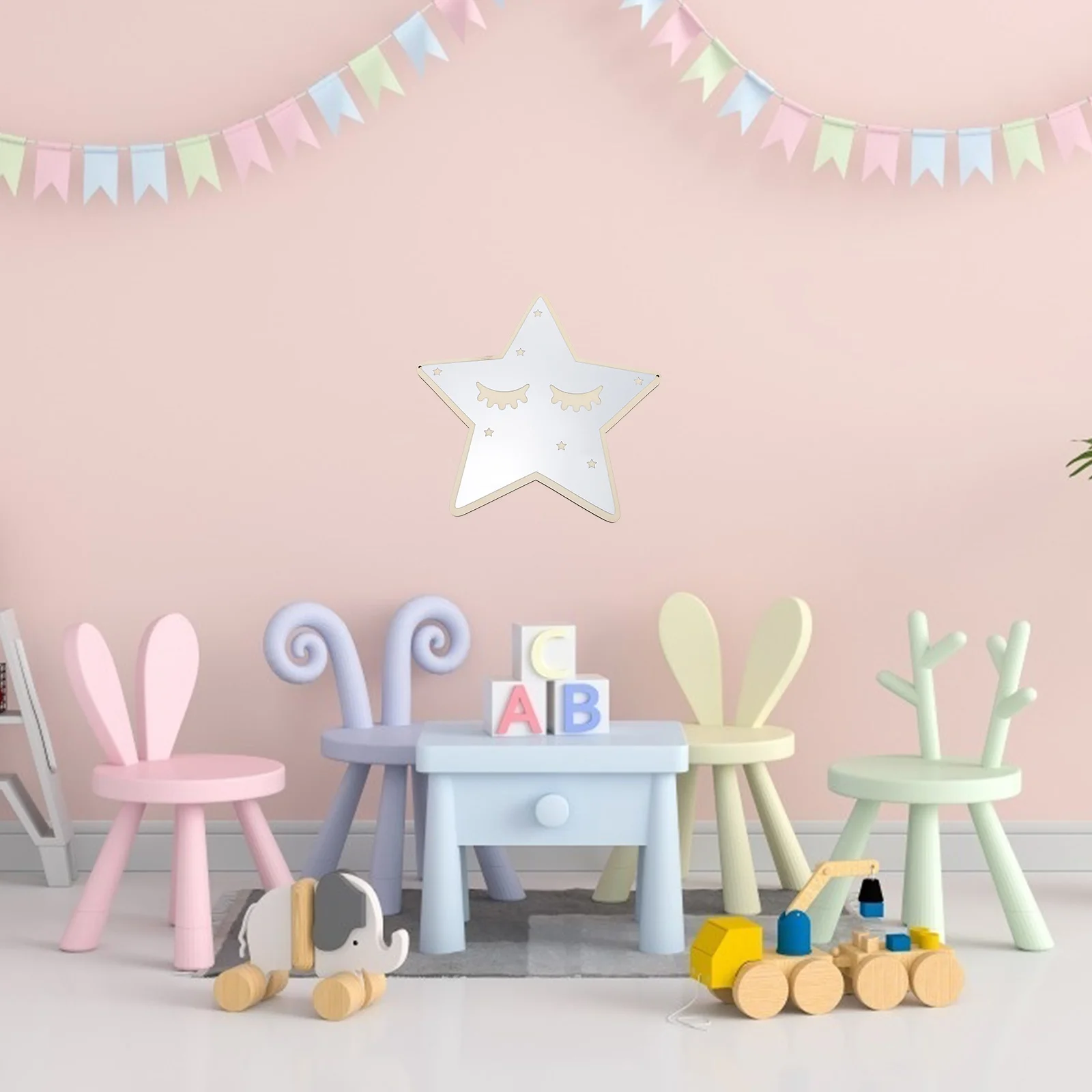 

Acrylic Pendant 3D Wall Decor For Room Living Room Diy Hanging Sticker Star Star Shape Pendant Shape Art Decor