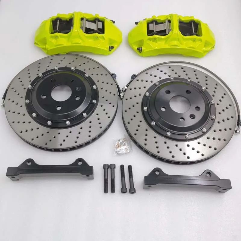 Auto System Modified Brake Caliper GT6 6 Pot Caliper Disk Rotor Kit for Mini Cooper F55 F56 cooper