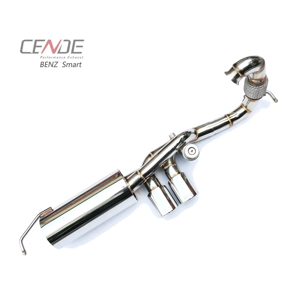 CENDE electric Valve Muffler System downpipe exhaust For Mercedes Benz smart fortwo exhaust