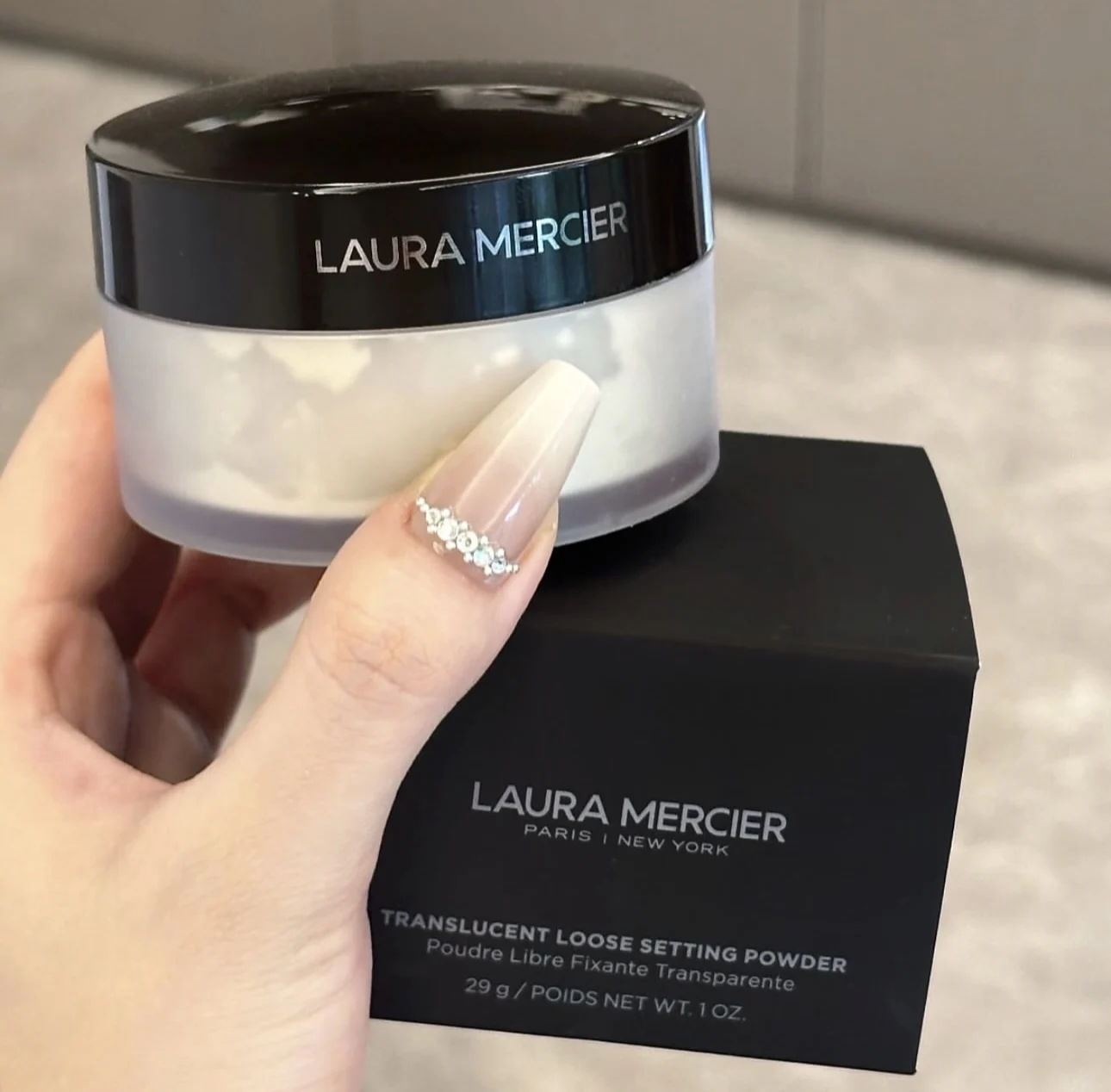 Laura Mercier Origineel Soft Setting Powder Oil Control Langdurig Ultra-Blur Black Box Doorschijnend Matte Makeup Setting Powder