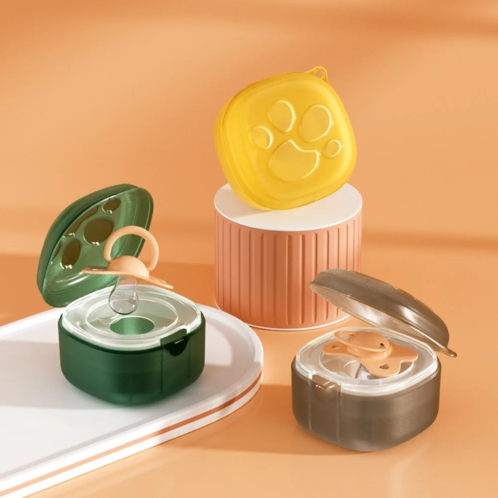Durable Outdoor Travel Baby Pacifier Box Dust-proof Portable Nipple Storage Case Infant Supplies Teat Attachment