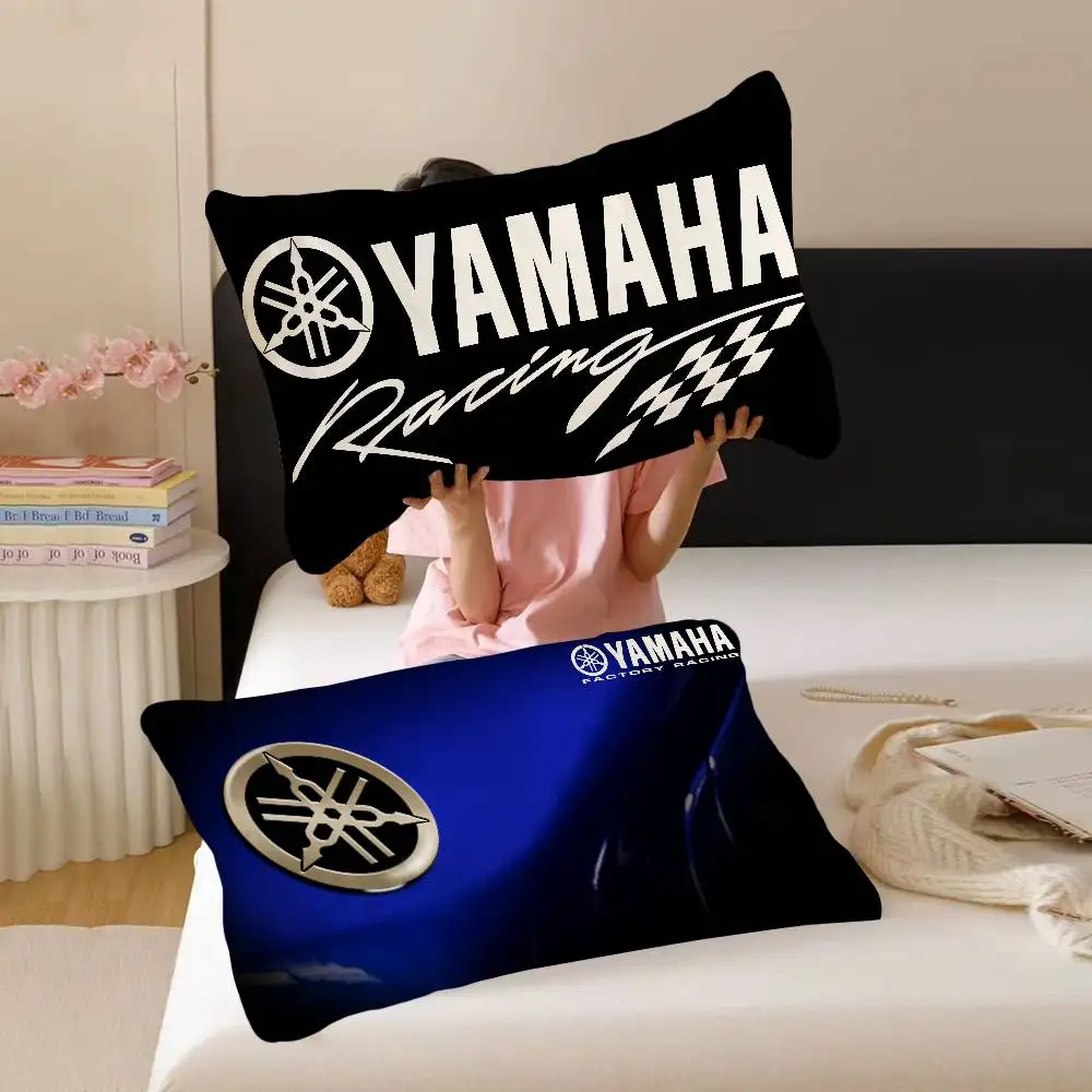 Motorrad Y-YamAha-S Schnelltrocknender Polyester-Kissenbezug für erwachsene Frauen, ölbeständig, rutschfest, schweißabsorbierend, für den Heimgebrauch