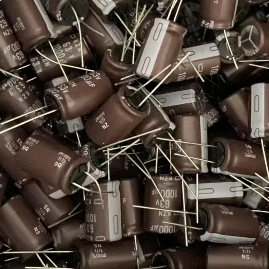 1000UF 63V, Japan NCC Black King Kong capacitor, 63V1000UF 16*25 KZN, high frequency and low resistance