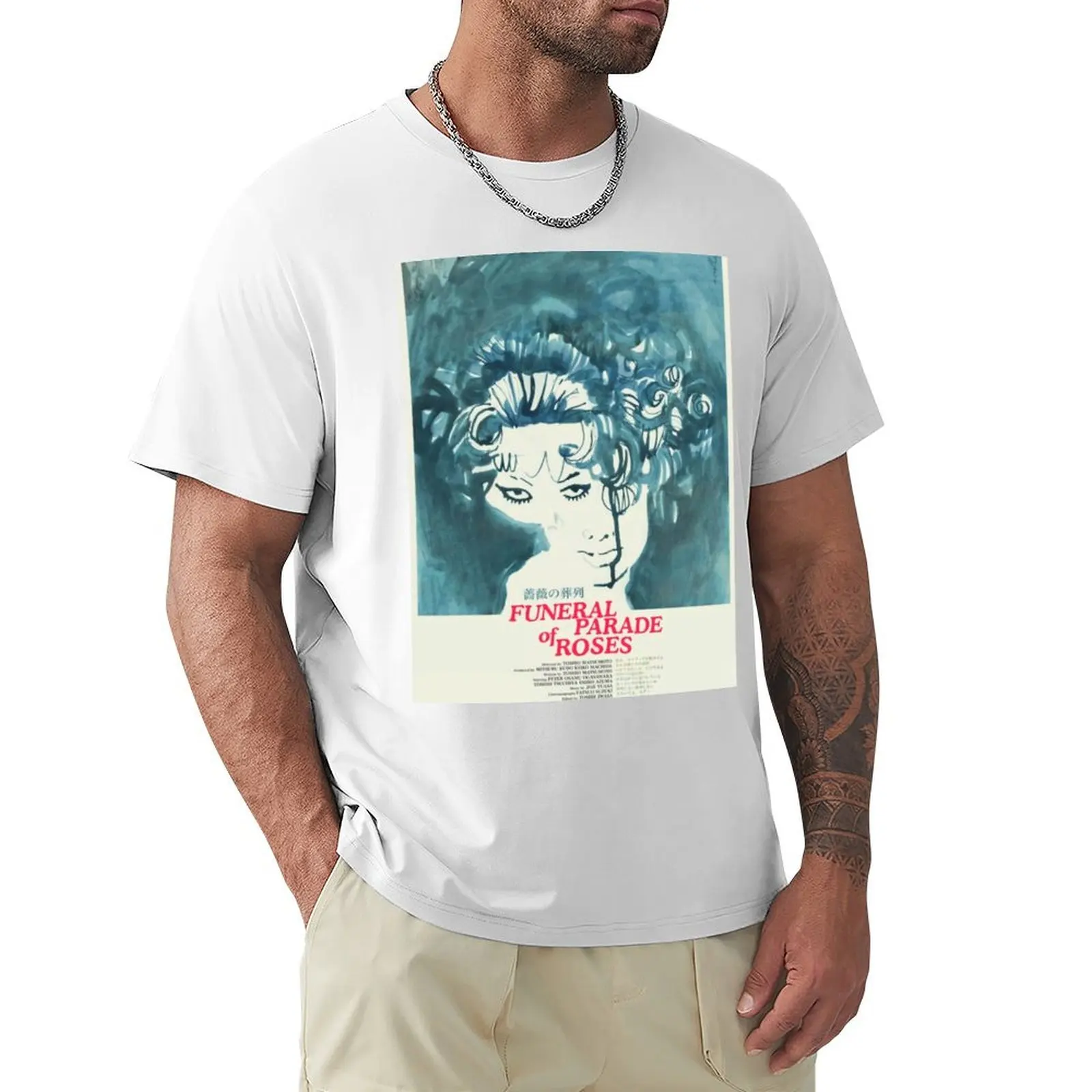 Funeral Parade of Roses T-Shirt customs design your own new edition graphics summer tops T-shirt men