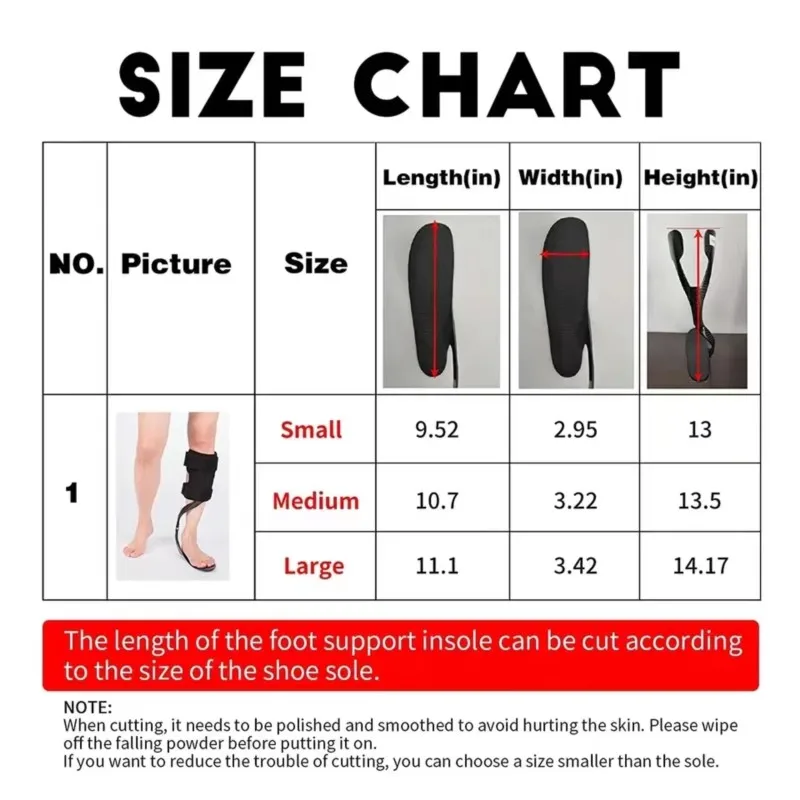 Suitable For Patients With Cerebral Thrombosis Hemiplegia Carbon Fiber Foot Support Fixed Wear-resistant Ankle Foot Support