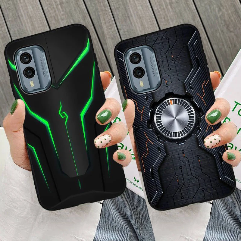Para nokia x30 caso para nokia x30 5g hd pintado macio tpu fundas para nokia x 30 nokiax30 capa de telefone para nokia x30 volta capa