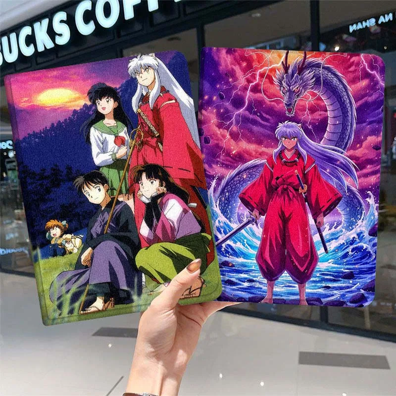 

Inuyasha Anime Illustration Tablet Case For Samsung Galaxy Tab A A7 A8 A9 A11 S6 S11 Lite Plus 10.1 10.4 10.5 Inch