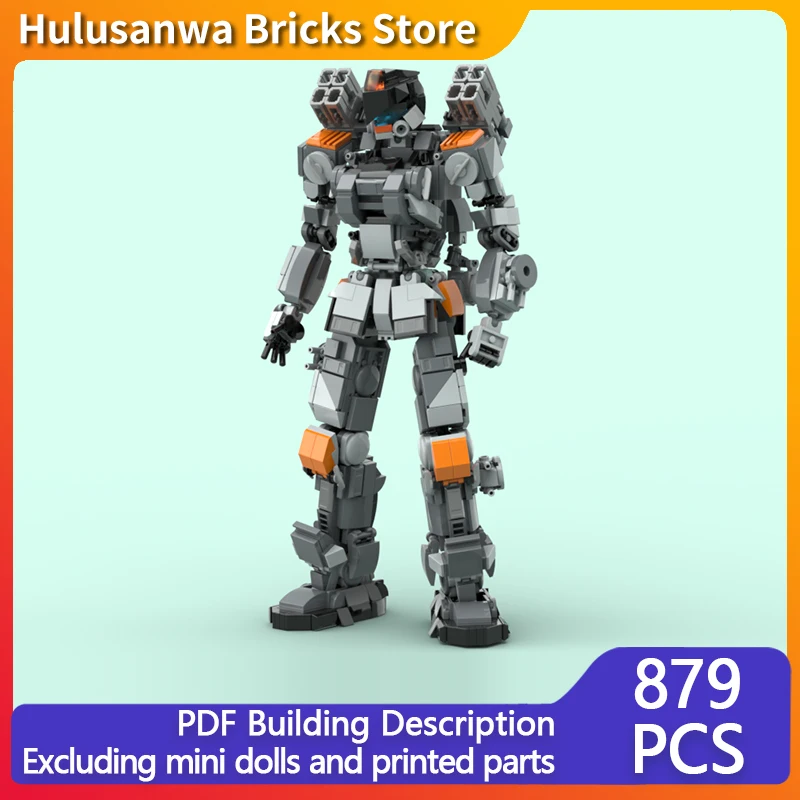 

Heavy Combat Mecha Robot Model MOC Building Bricks War Equipment Modular Technology Gifts Holiday Assemble Children Toys Suit