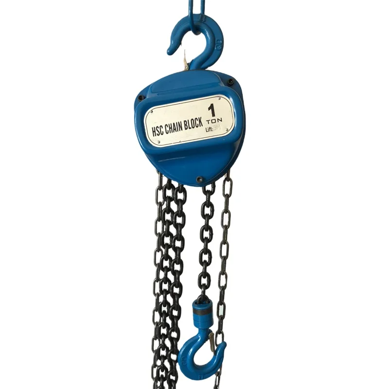 Manueller 100-Tonnen-Kettentaster mit Riemenscheibe