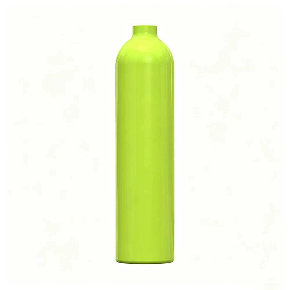 1PC Color 1L High Pressure Compressed Air Tank Gas Cylinder CO2 Bottle 4500psi 30MPa 300bar M18*1.5 for Diving Aquarium view 4