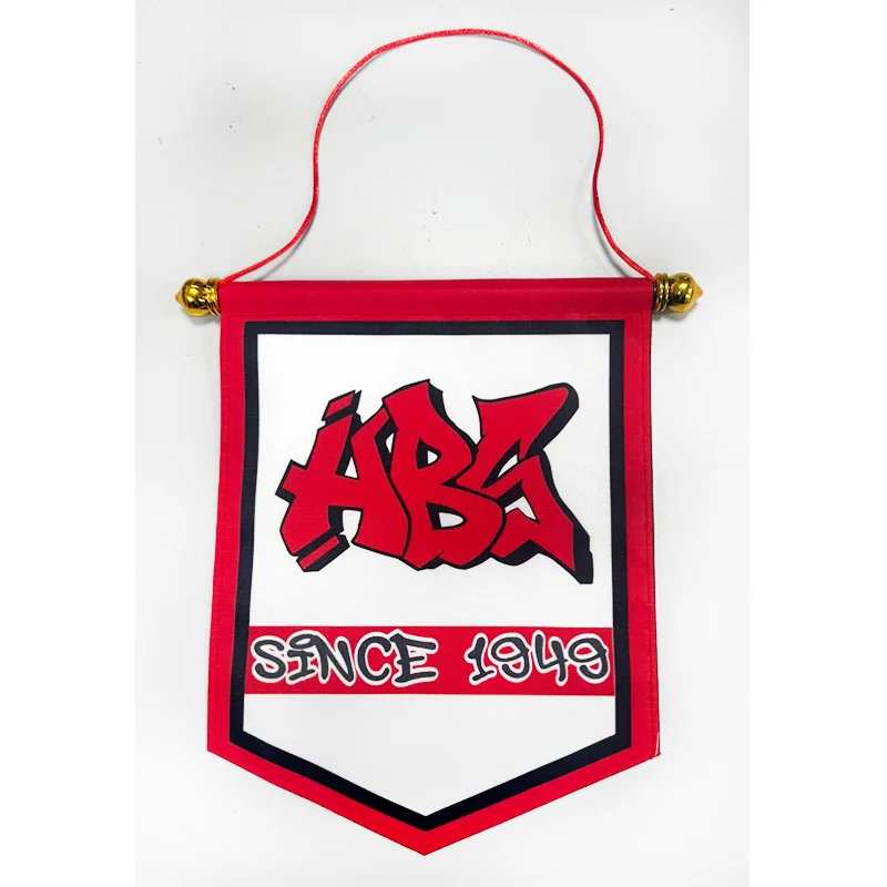 20x25cm size Ultra' South HBS Since 1949 Ultras Hapoel Be’er Sheva FC  pennant Double Sides USPN003