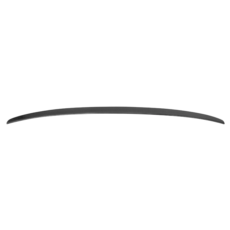 Product Customization S Style Carbon Fiber Car Spoiler forAu di A7 2021 Glossy Black Rear Trunk Spoiler Tail Wing Spoiler