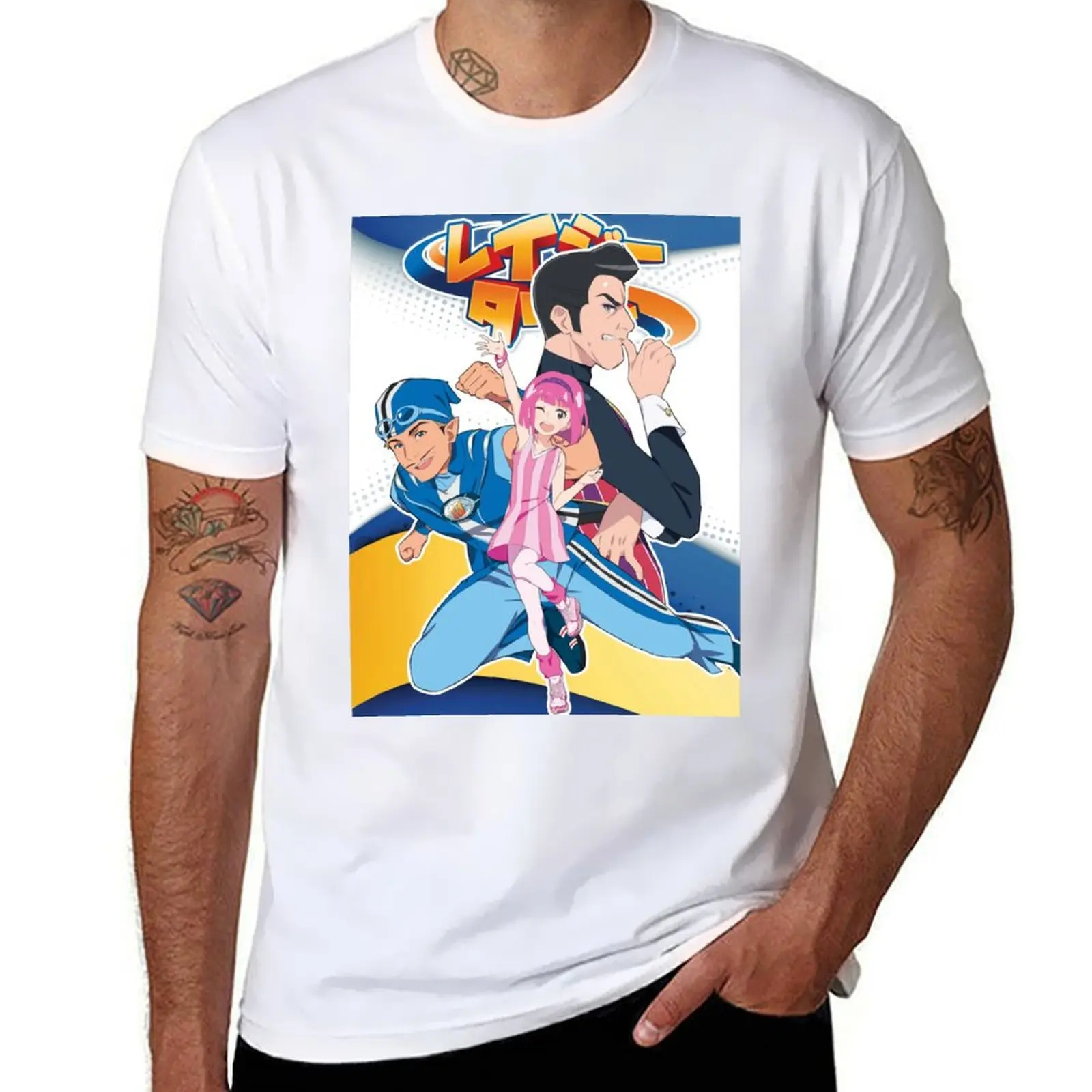 

lazytown T-Shirt graphic t shirts for man t shirts for man slim fit T-Shirt