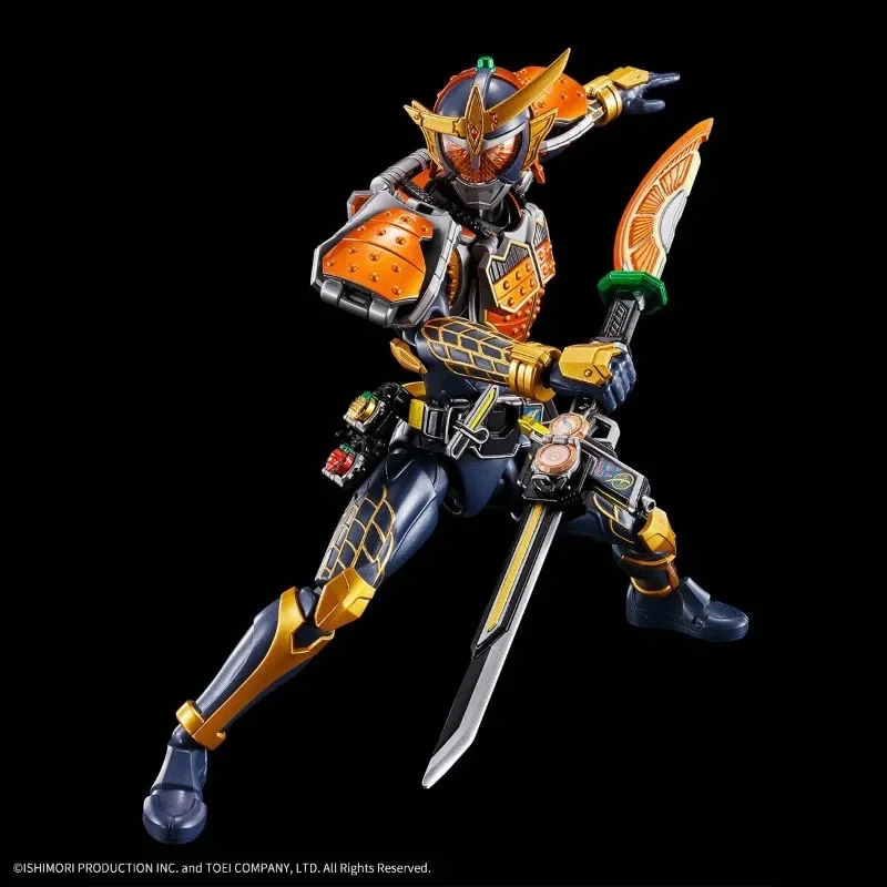 Bandai em estoque figura original-ascensão padrão frs kamen rider gaim laranja braços anime figuras de ação brinquedos modelo colecionável presentes