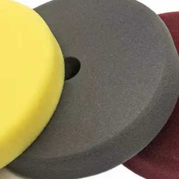 3 Pack 6 Inch Sponge Polishing Pad Set Coarse Medium Fine For Car Waxing Buffer Machine Paint Correction Detailing Tools