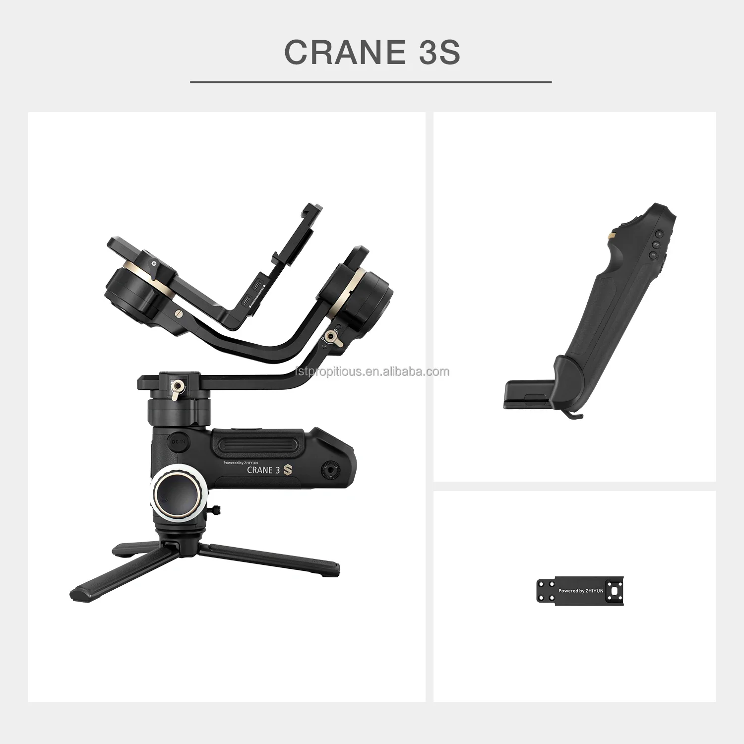 جديد Zhiyun CRANE 3S 3-محور يده مثبت كاميرا Gimbal دعم 6.5 كجم DSLR كاميرا فيديو كاميرات الفيديو لنيكون كانون