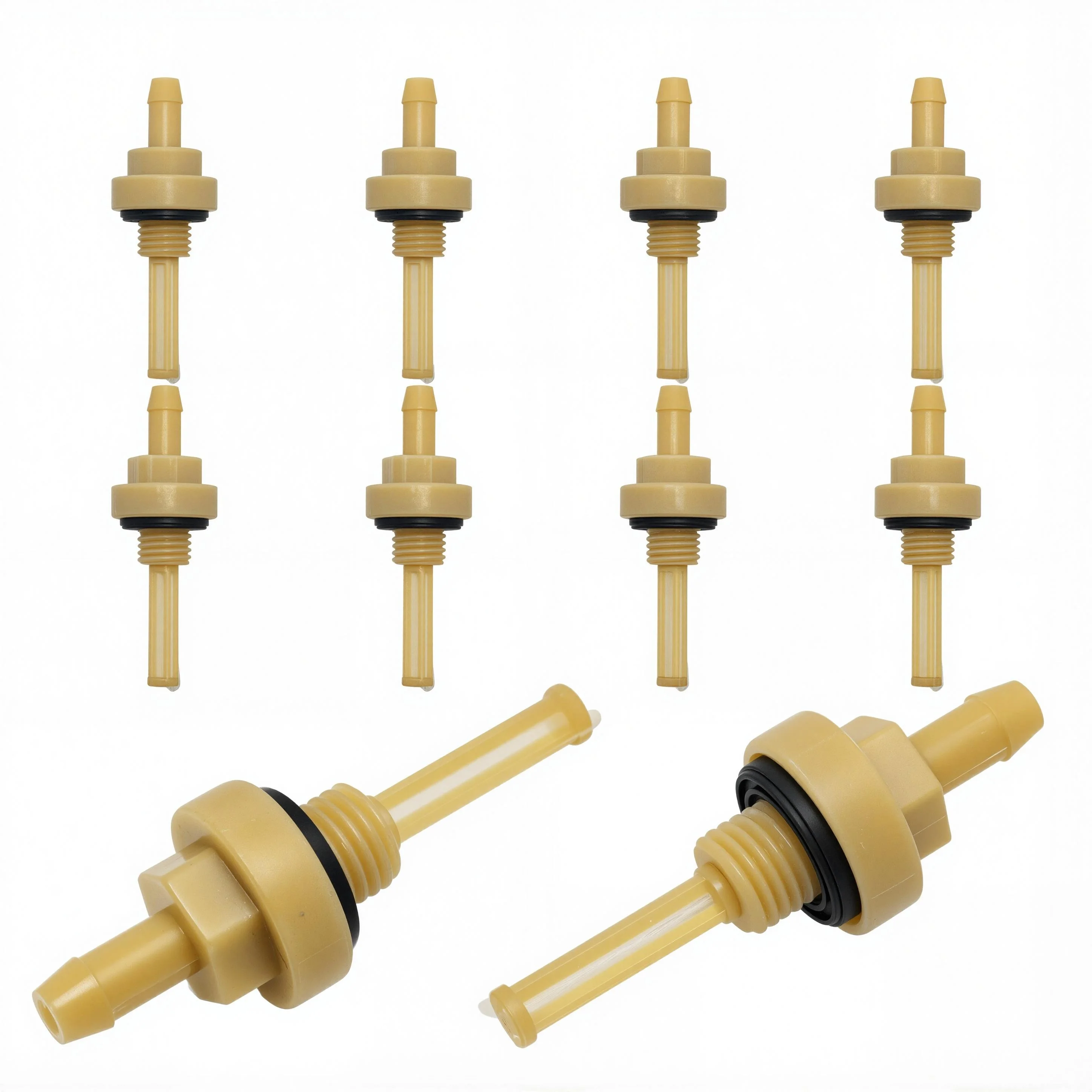 10pcs Fuel Gas Tank Joint Filter for Honda GX120 GX160 GX200 GX240 GX270 GX340 GX390 Lawn Mower Trimmer Grass