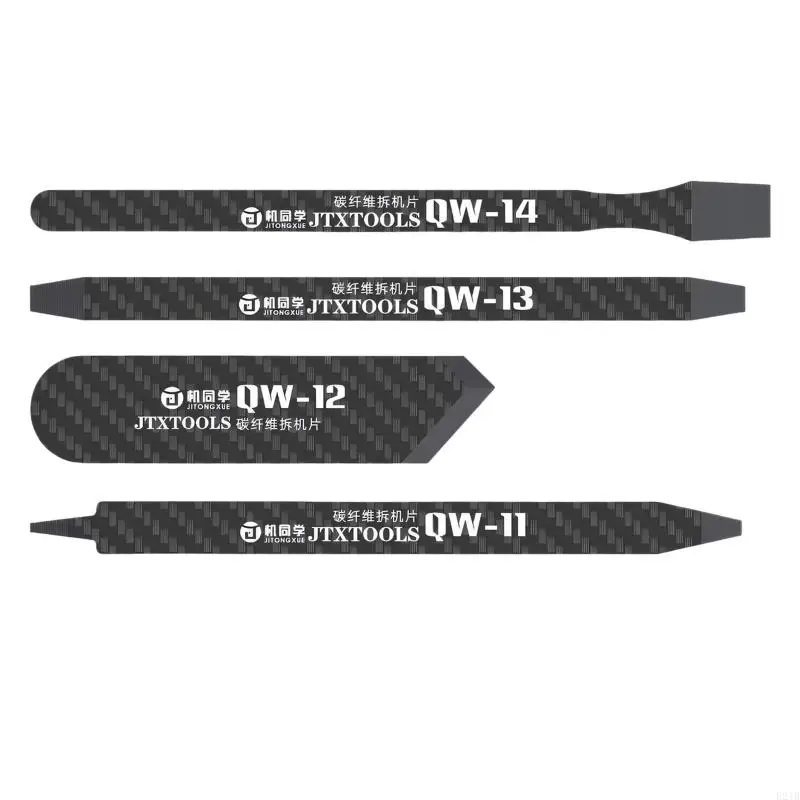 Advanced Carbon Fiber Pry Tool Disassembly Tool For Smartphones IC And CPU Chip Work Includes Angled Solder Scrapers 