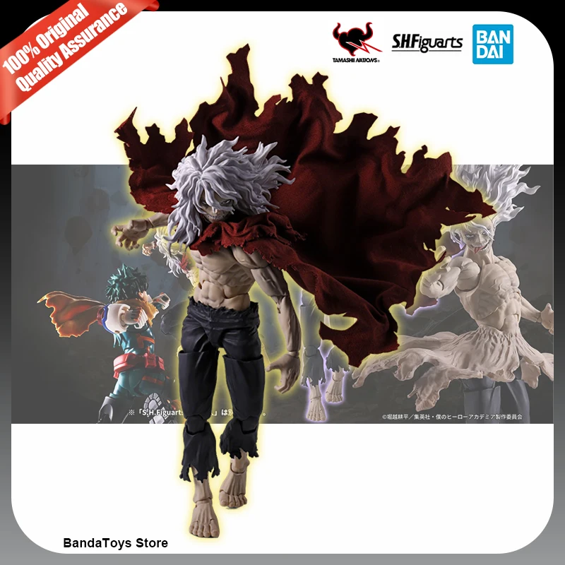 En Stock 100% Original Bandai S.H.Figuarts Shf Tomura Shigaraki My Hero Academia Villain Anime Action Collection Figures Model