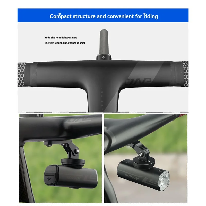 Elegante-deEMOUNT selim de bicicleta suporte de luz traseira para garmin varia radar rtl510 515 500 para shimano pro selim montagem