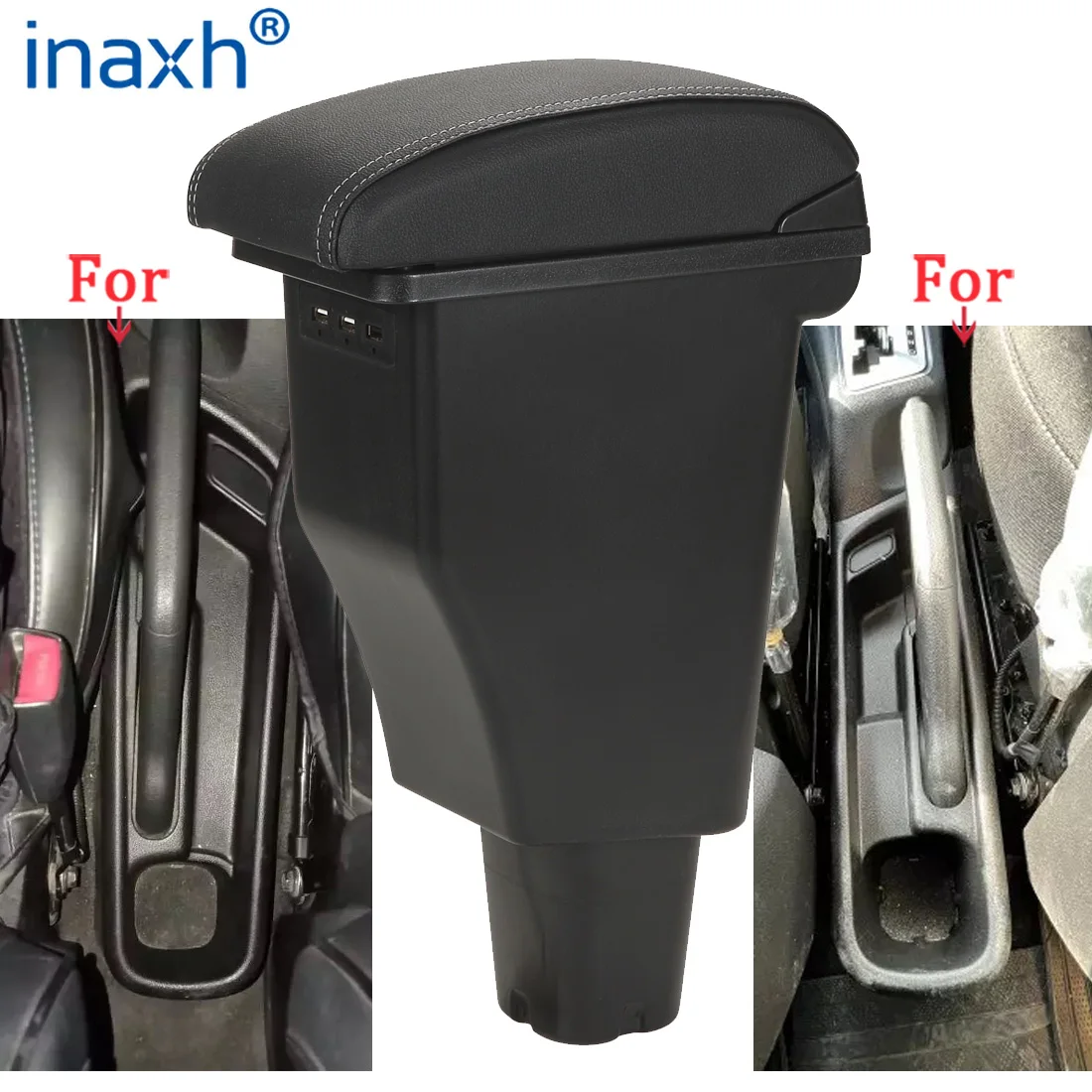 Für Kia Morning Armlehnenbox Für Kia Picanto Auto-Armlehne Innenausstattung Spezielle Nachrüstteile Mittelkonsole Aufbewahrungsbox Auto-Zubehör