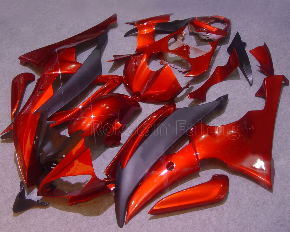 Motorcycle Parts For Yamaha YZF-R6 YZFR6 YZF R6 08 09 10 11 12 13 14 15 16 YZFR600 ABS Fairing Kit (Injection Molding)