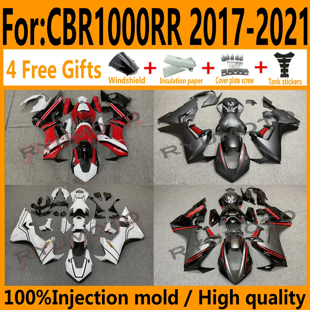 New ABS Motorcycle Fairings Kit Fit for HONDA CBR1000RR 2017 2018 2019 2020 CBR1000 RR 17 18 19 20 21 bodywork full fairing