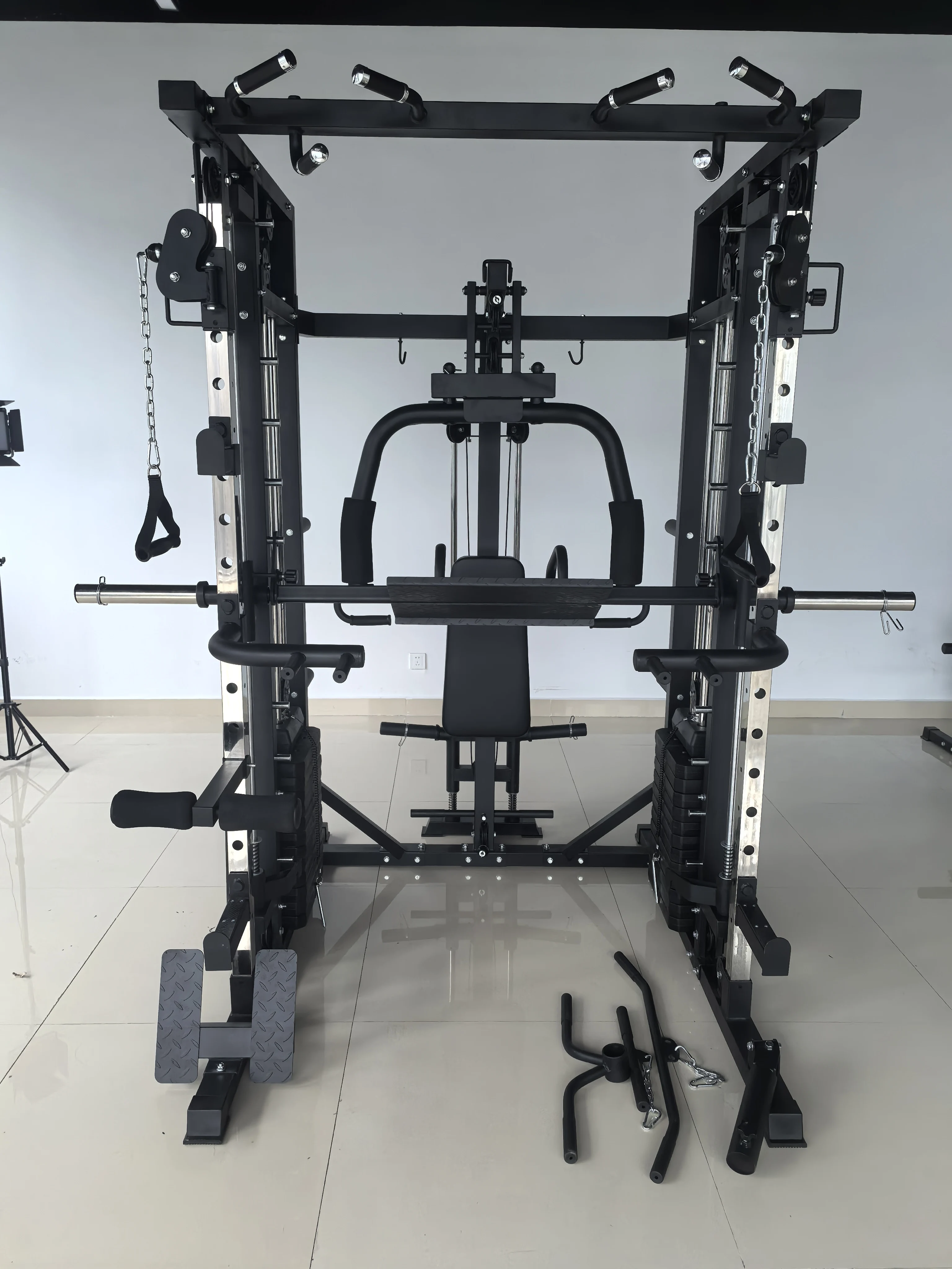 Comprehensive Fitness Sports Smith Machine Multi-functional Training Rack