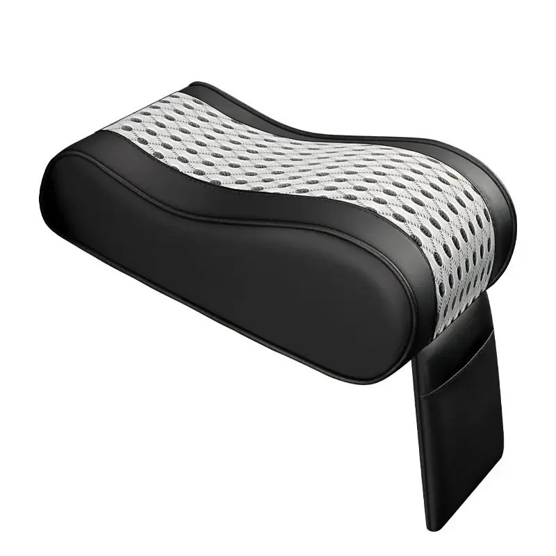 

For Universal Car Armrest Cushion, Memory Foam Heightening Pad, Extended Cover, Interior Accessory