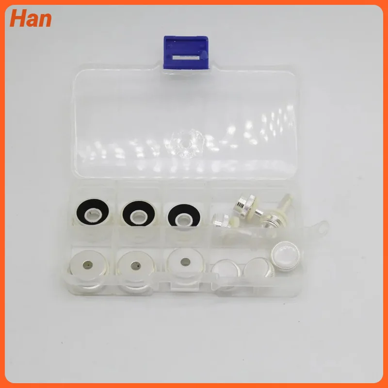 Premium Silver Plated Trumpet Parts Shell Buckles Weighted Valve Covers Connecting Rods Felt Brass Wind Replacement Accessories
