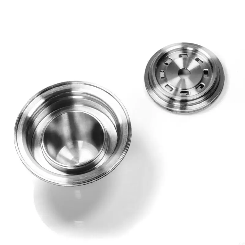 Convertitore capsule U0DE Large a piccoli capsule Filtro in acciaio inossidabile per espresso Vertuolina GCA1 Accessori