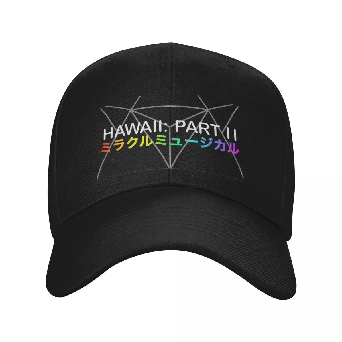 Miracle Musical - Hawaii Part II (Black) Essential Baseball Cap Golf tea Hat Kids Hat Girl'S Hats Men's