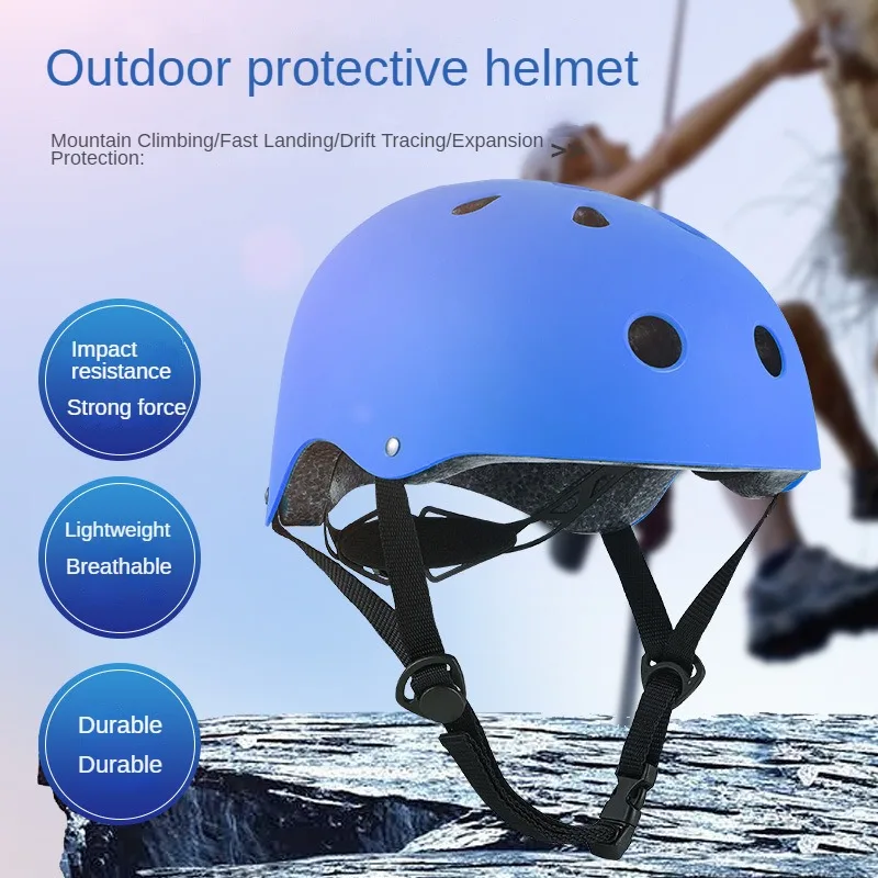 Outdoor Cycling Sports Helmet Adult Roller Skateboard Balance Bike Plum Helmet Ice Skating Rock Climbing Rafting Helmet