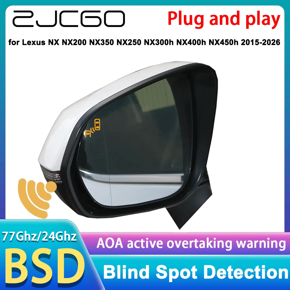 

for Lexus NX NX200 NX350 NX250 NX300h NX400h NX450h 2015-2026 Blind Spot Monitor Information Assist Detection BSM BLIS System