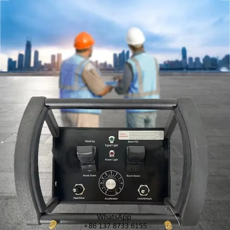 Hydraulic Crawler Mobile Crane Control Joystick Remote Control For Crane