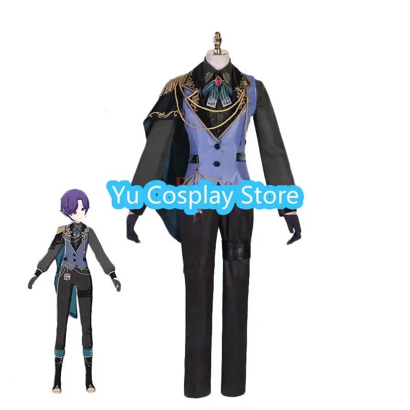 ASAHINA MAFUYU Cosplay Costume Cosplay Party Clothing Formal Suit Halloween Carnival Uniforms Anime Clothing Custom Made