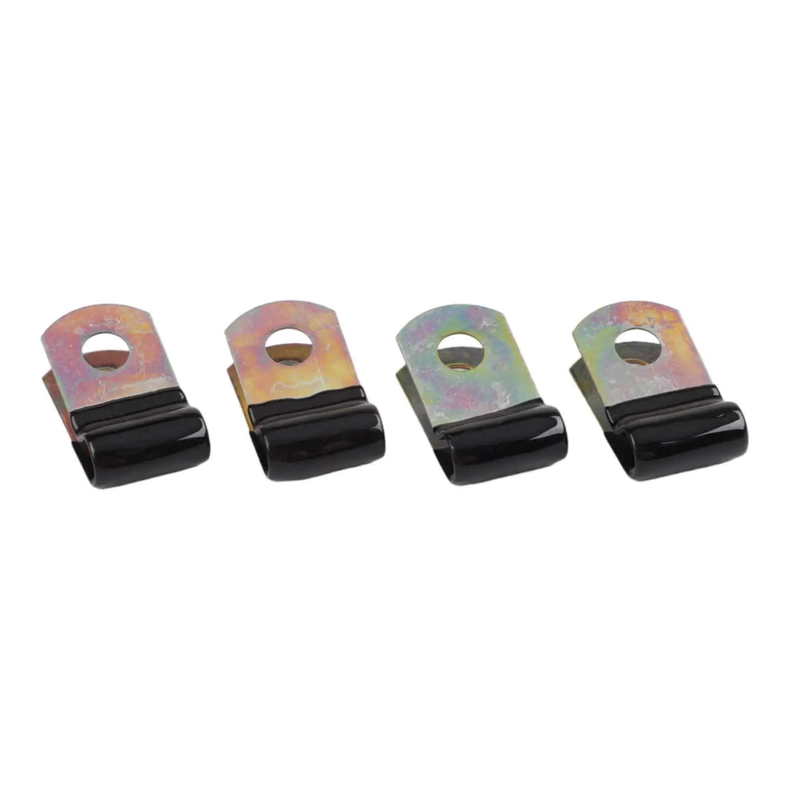 Rubber Coated 1/4 Inch P Clamp Carbon Steel For Cable Fixing And Organization Home Improvement Electrical Wire Staples Bulk