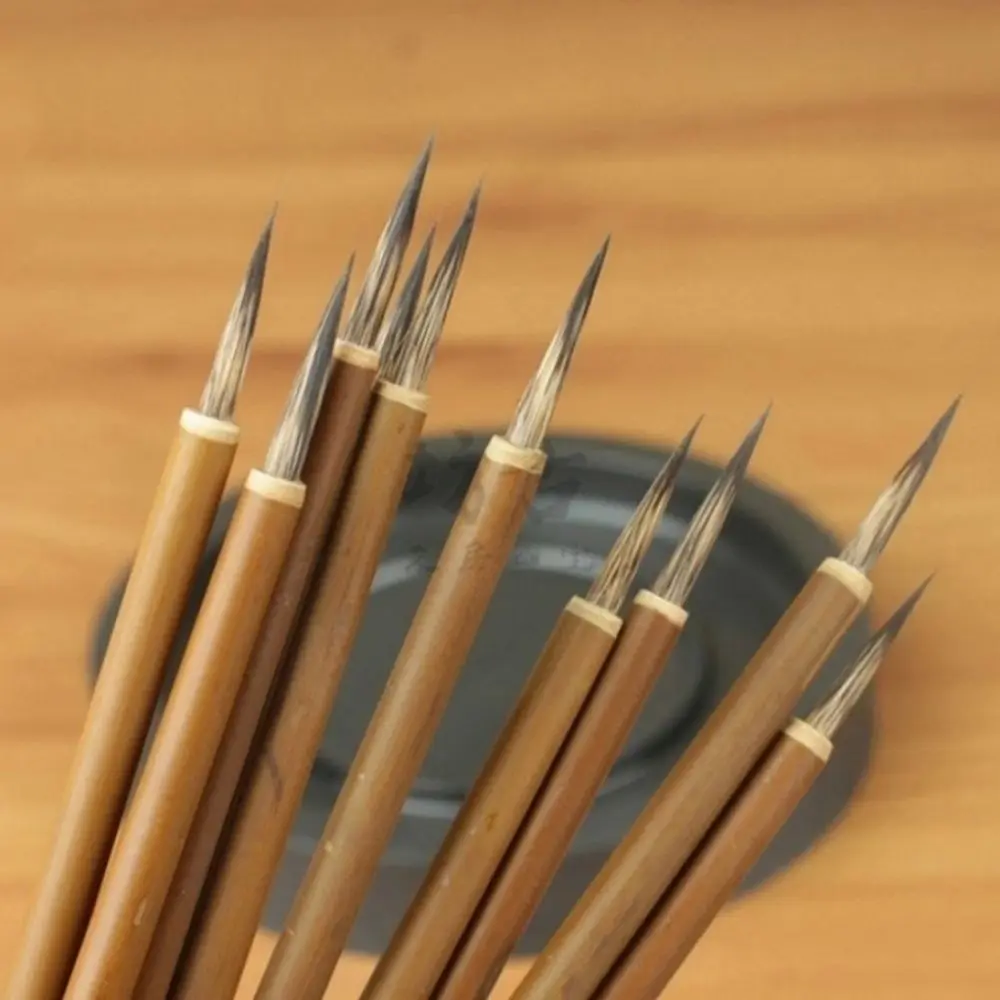 Kunst Schreibwaren Wiesel Haar Pinsel Stift Pinsel Haken Linie Stift Kalligraphie Pinsel