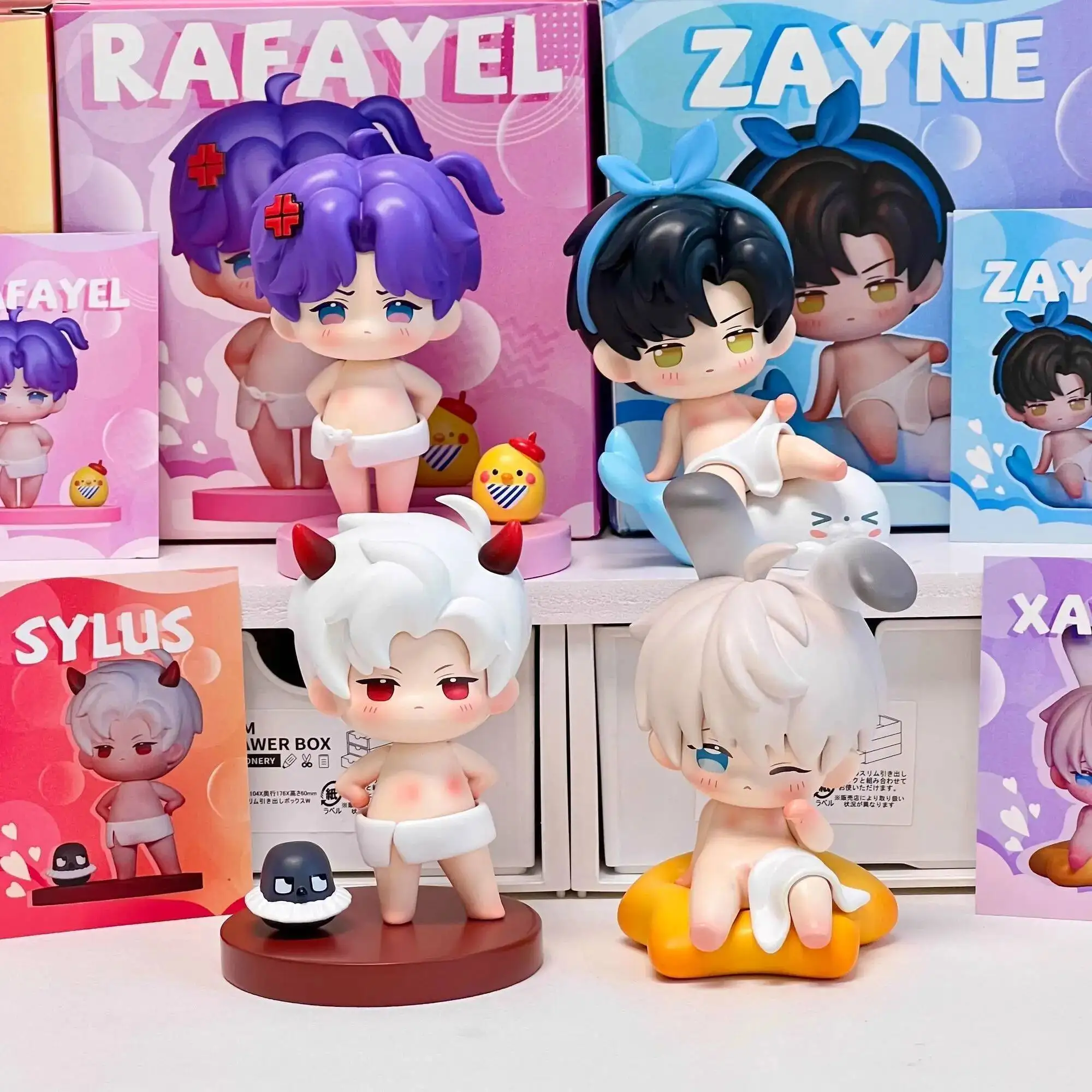 

Cosplay Love And Deepspace Xavier Rafayel Acg Sylus Garage Kit Cartoon Desktop Ornament Birthday Gift Game Anime