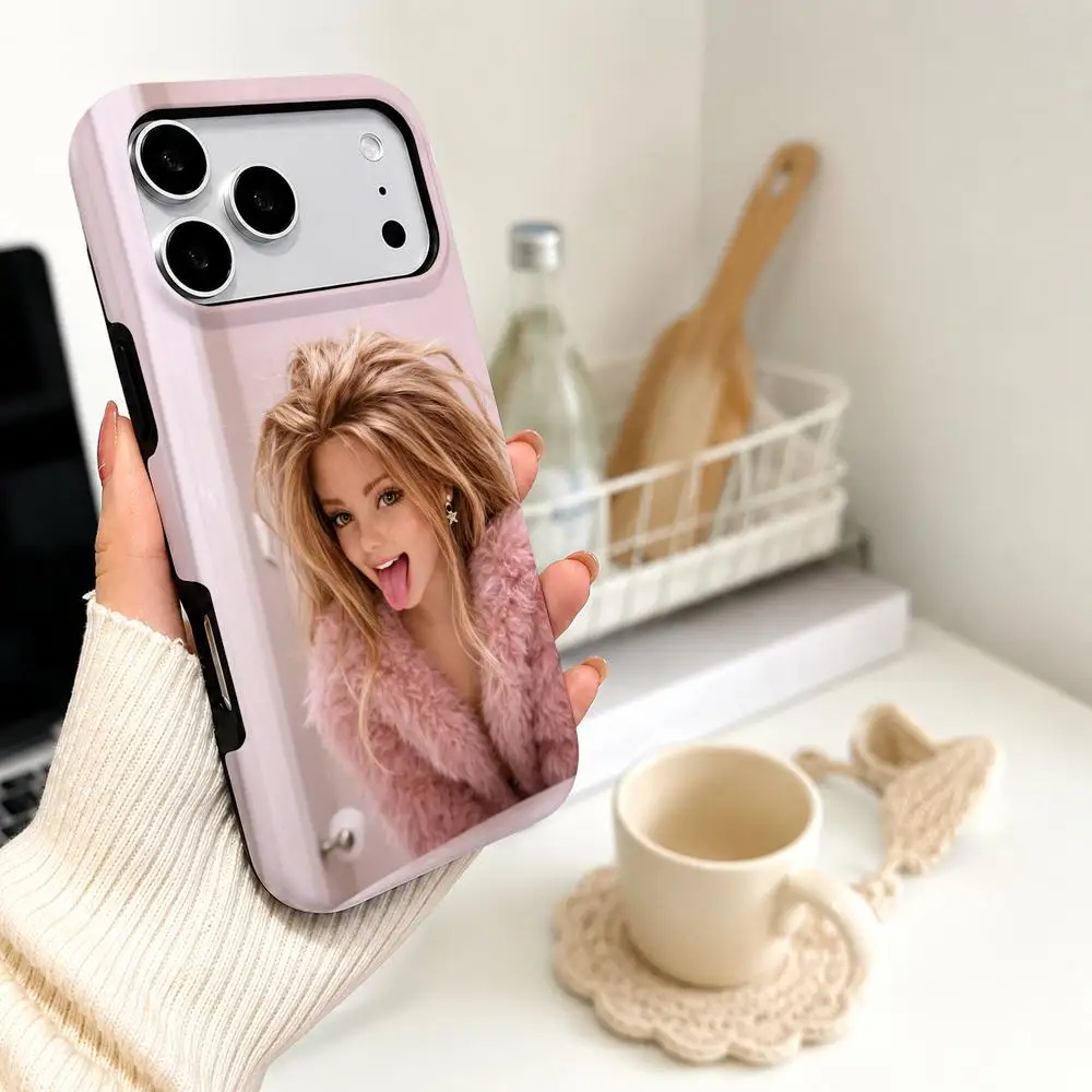 Coque de téléphone souple HYBXAXC pour modèles iPhone, motif poupée Barbie amusant et original, transparente, anti-rayures, tendance bureau