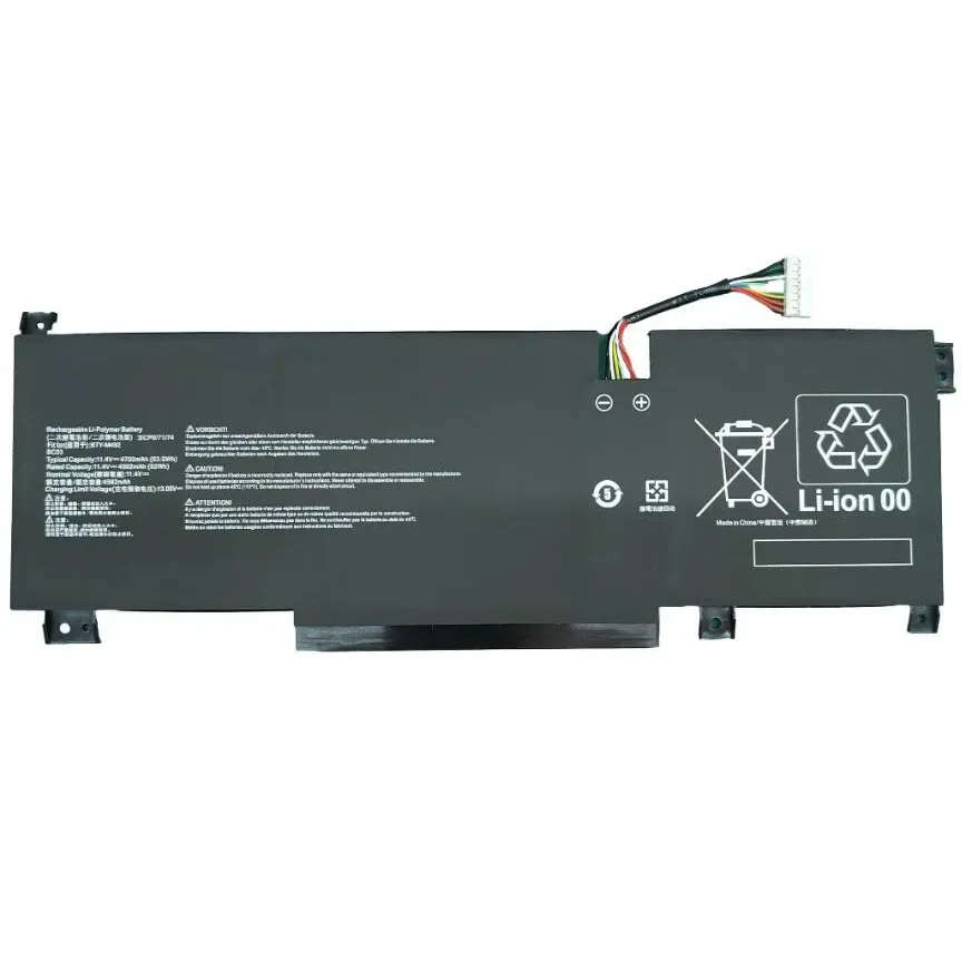 BTY-M492 Laptop Notbook  Battery For MSI Pulse GL66 11UDK-076 GL66-11UDK-066JP 11UEK-050XFR 11UEK-007FR 11.4V 53.5Wh