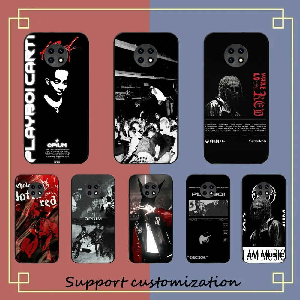 

O-Opium Rapper Playboi Carti Phone Case For Redmi 5 6 7 8 9 10 Plus Pro 6 7 8 9 A GO K20 K30 K40 Pro Plus F3 Fundas