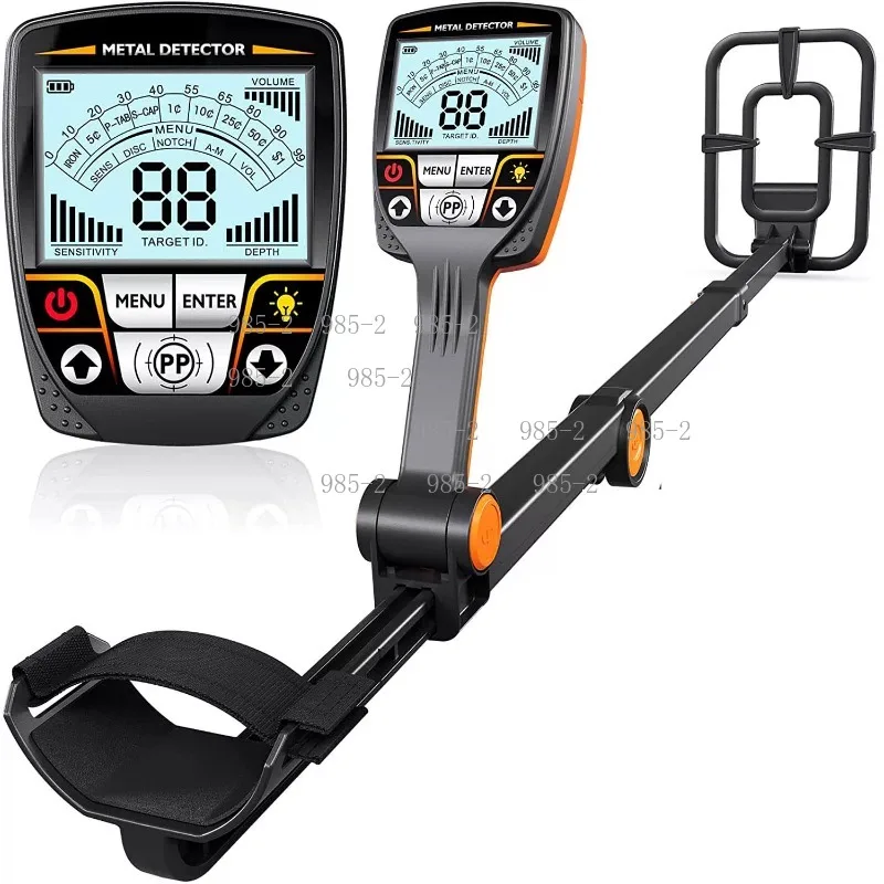 TX640 Smart Metal Detector, DSP Chip Gold Detector for Treasure Hunting, 10inch Depth Underground Scanner