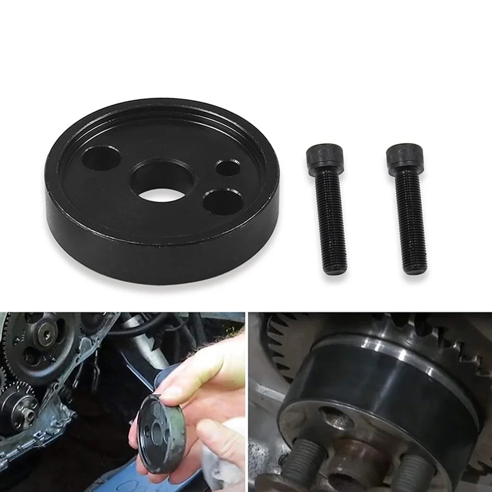 

3824498 Front Cover Crankshaft Seal & Wear Sleeve Installer Tool For Cummins 5.9L 6.7L High Quality Metal Black Perfect Fit