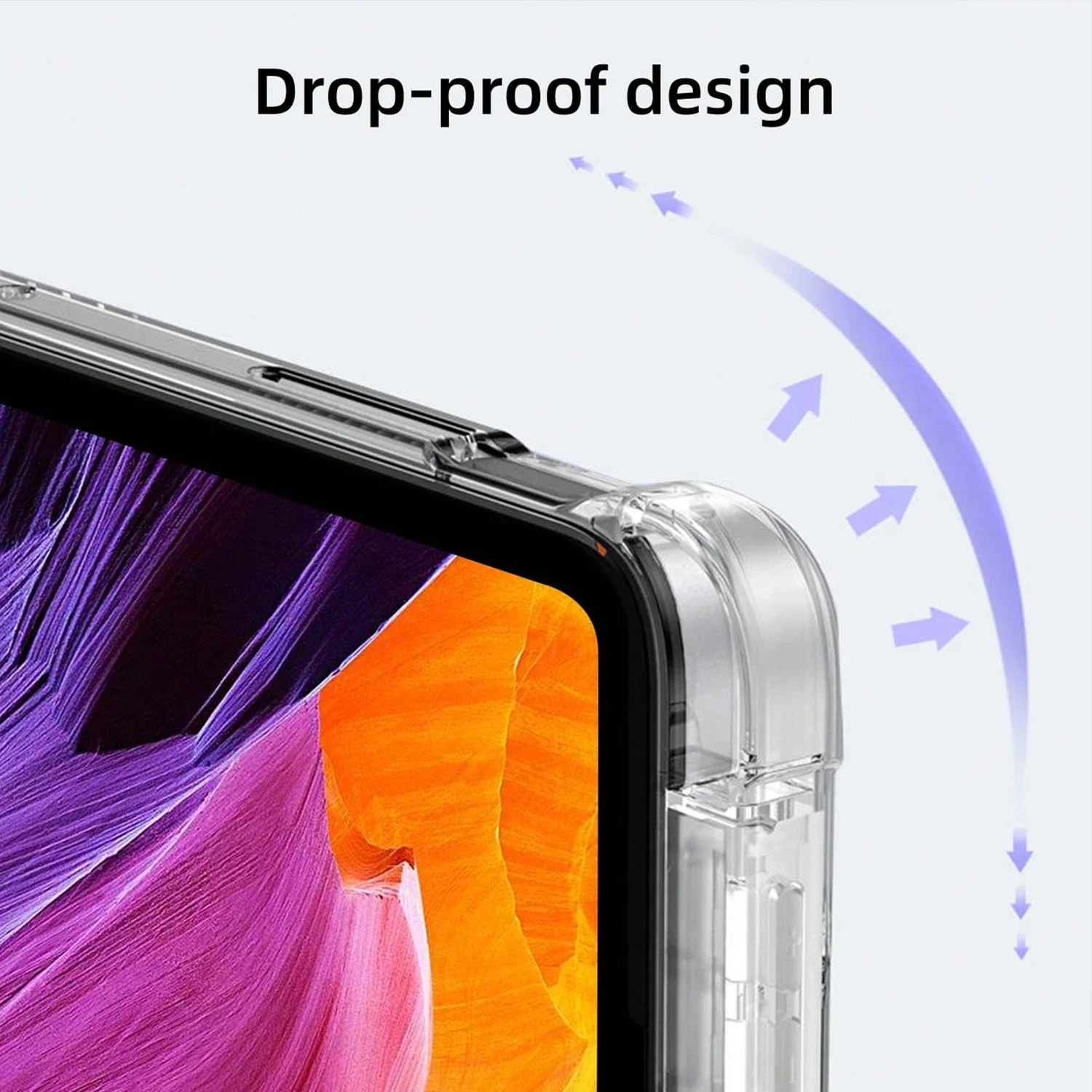 حافظة لهاتف Xiaomi 11 بوصة Pad 6 5 حافظة Mi Pad 6 Pro حافظة شفافة من البولي يوريثان لهاتف Mipad 7 7 Pro 11.2 بوصة غطاء حماية